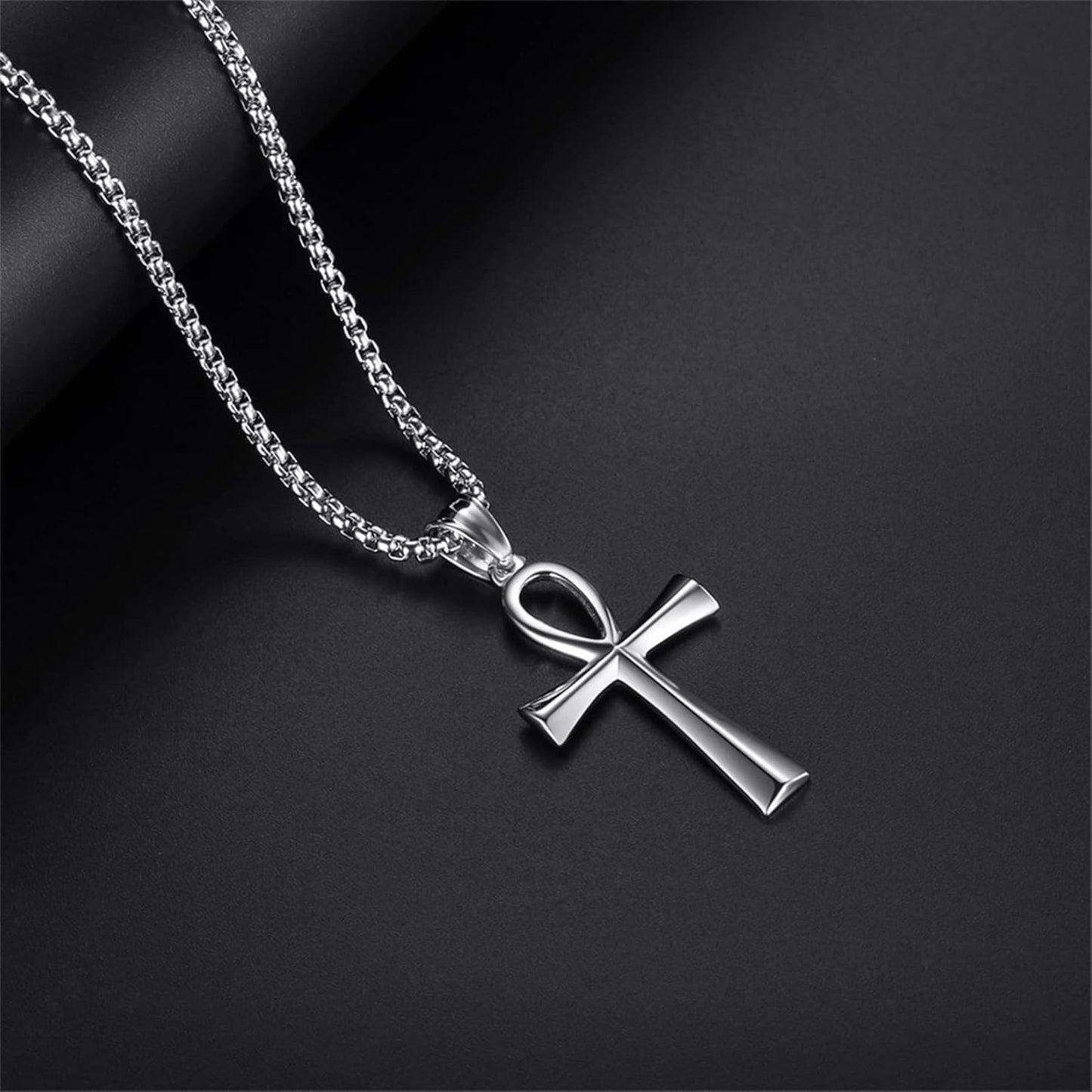 Memorial Cross Pendant Urn Necklaces for Ashes Stainless Steel Keepsake Version Lord'S Prayer Pendant Necklace