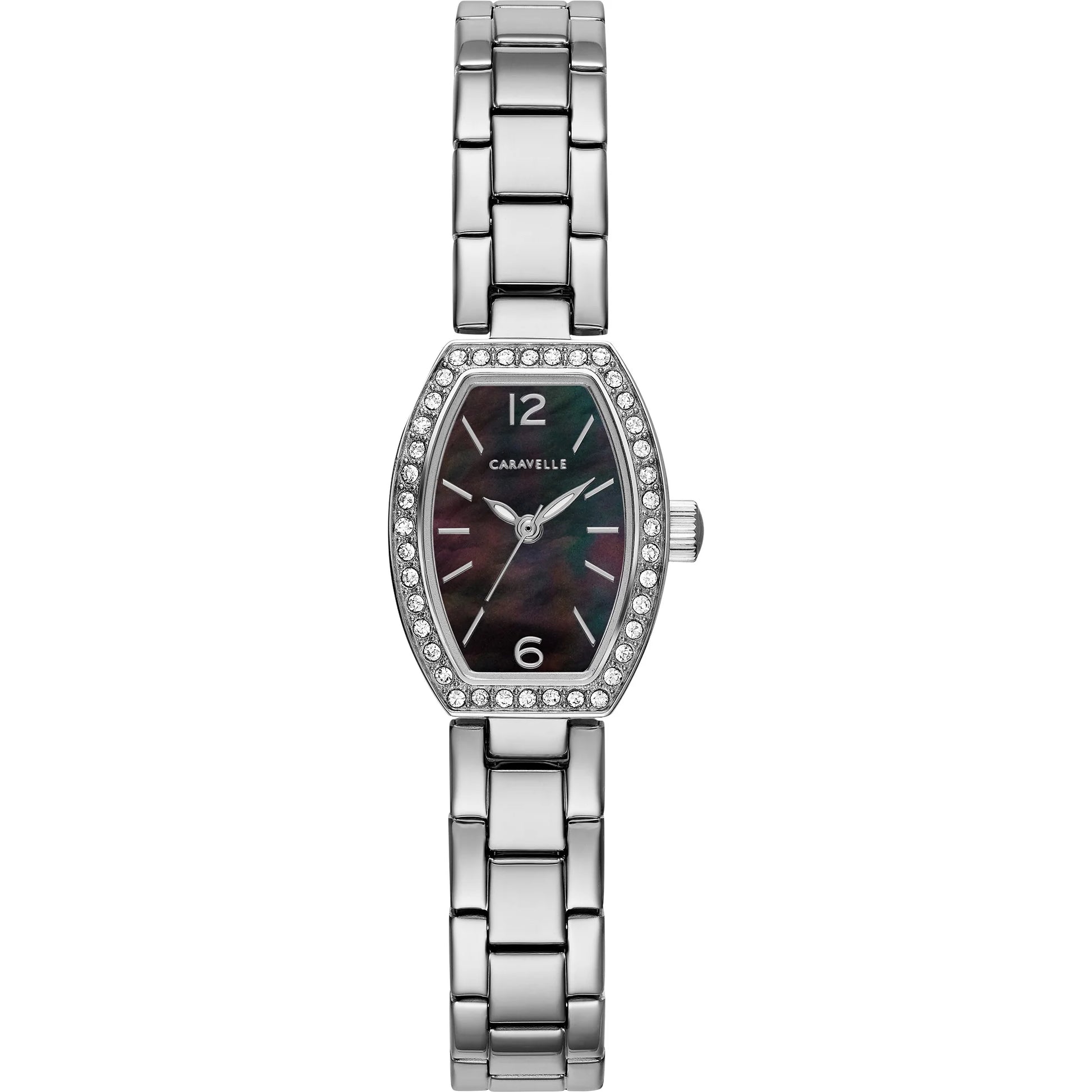 Women'S Crystal Dial Barrel Dress Watch 43L204