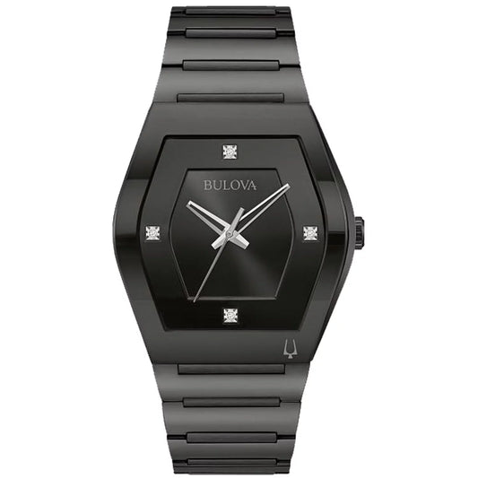 Women'S Gemini Black Dial Watch - 98D177