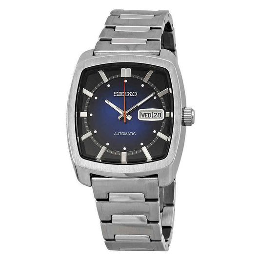 Seiko Recraft Automatic Blue Dial Stainless Steel Men'S Watch SNKP23