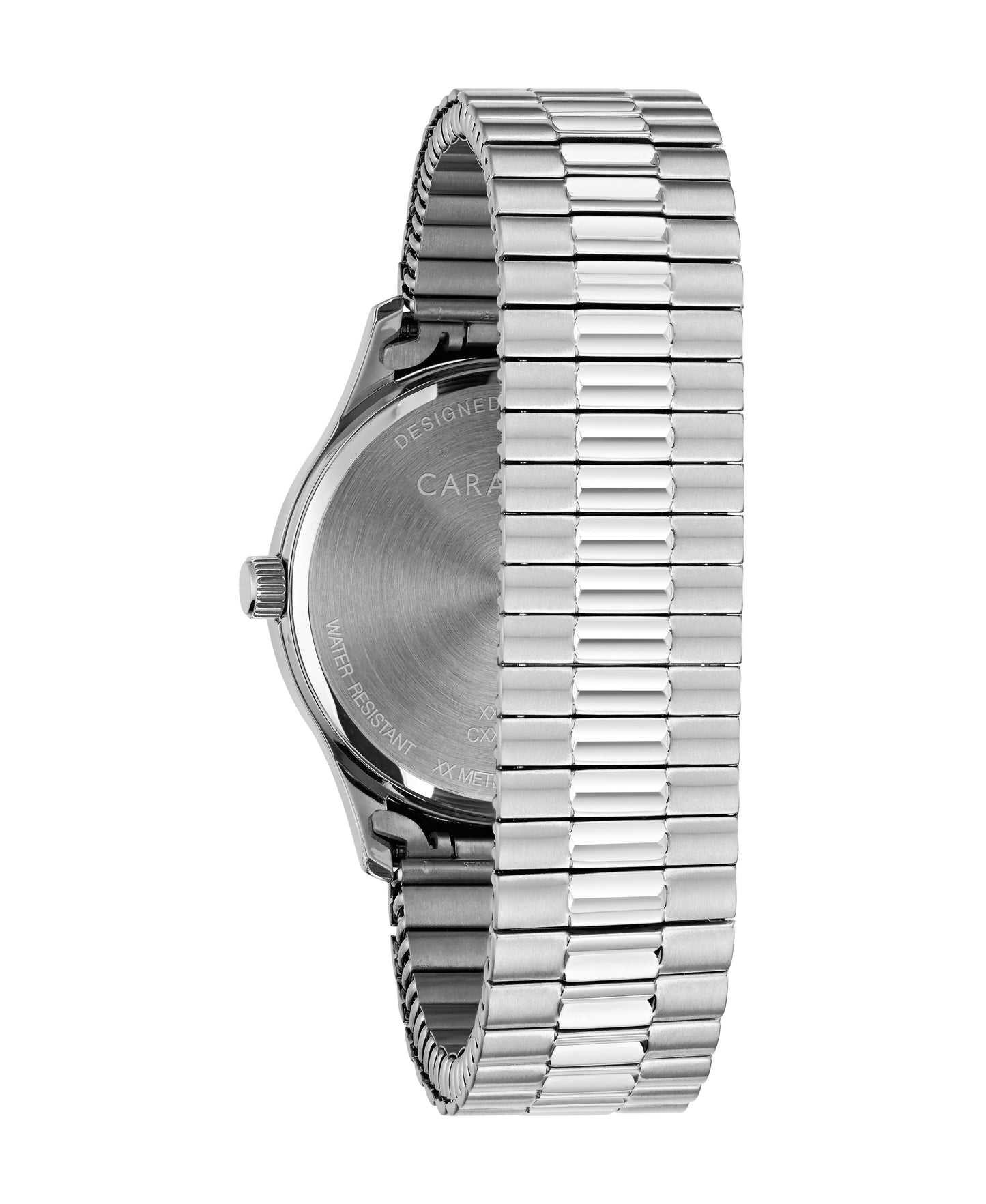 Men'S Silver-Tone Expansion Band Watch - 43B161