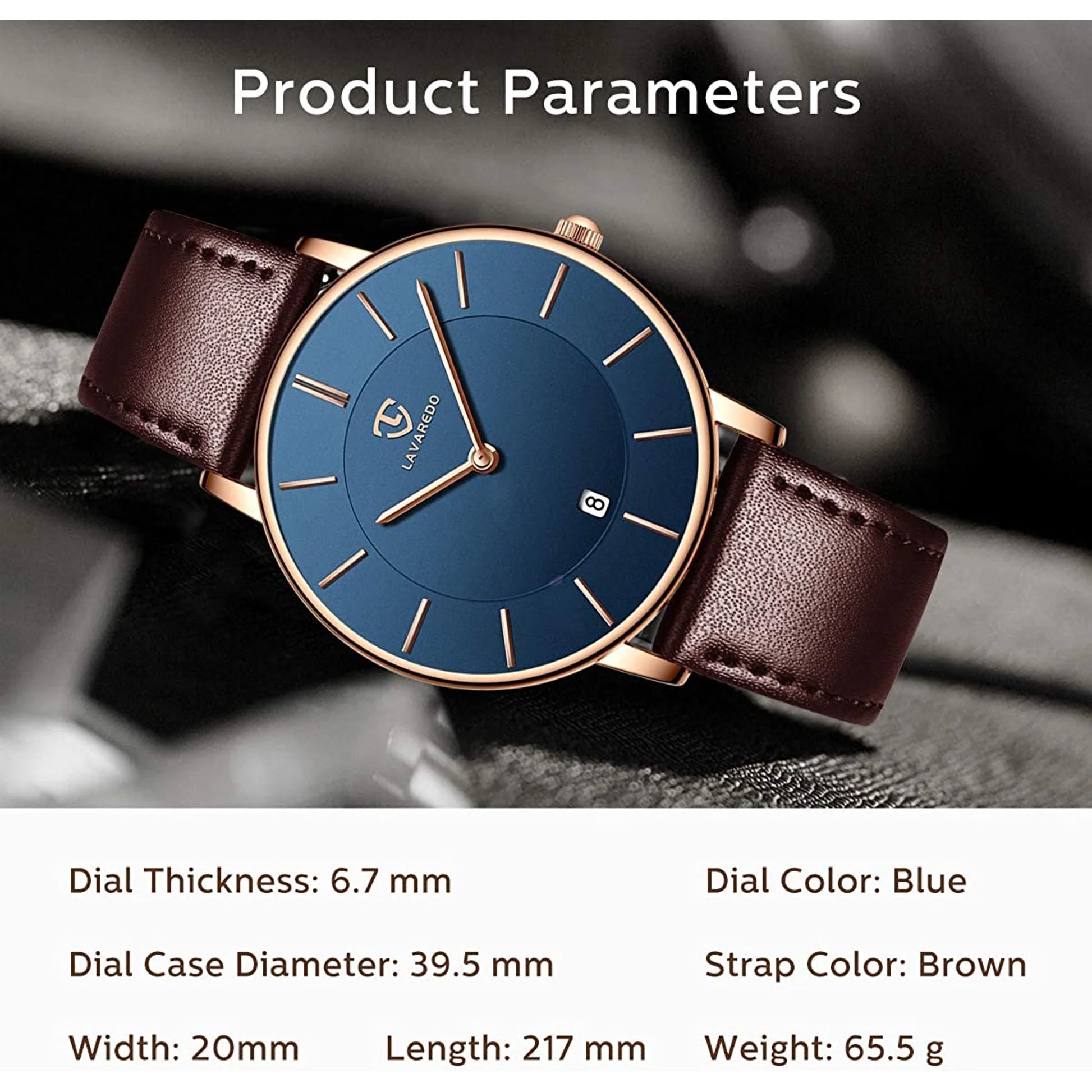 Men Watches Fashion Minimalist Quartz Watch for Men Analog Waterproof Watches with Leather Strap Gift for Man