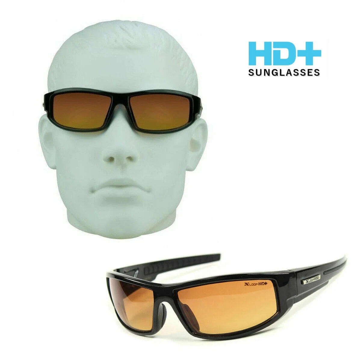 Sport Wrap Hd Night Driving Vision Hd Sunglasses Yellow High Definition Glasses